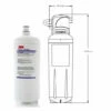 3M Replacement Water Filter, 3 Stage Softening, High Flow