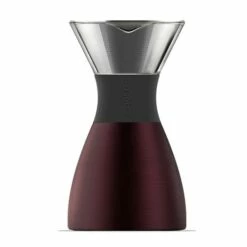 Asobu Pour Over Coffee Maker -BARISTA WAREHOUSE Sales ASOBU Pour Over Coffee Maker Burgundy