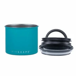 Airscape Classic Turquoise -BARISTA WAREHOUSE Sales Airscape Classic 4 Turquoise Matte Coffee Canister 56adab49 3d8c 4640 8c65 2f18af3b131a