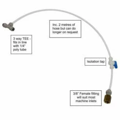 Domestic Tee Kit For Plumbed Coffee Machines
