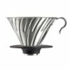 Hario Metal Silver V60 2 Cup 2 Hario Metal Silver V60 2 Cup -BARISTA WAREHOUSE Sales HR VDM 02HSV 2