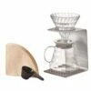 Hario V60 Pour Over Set - Silver 1 Hario V60 Pour Over Set - Silver -BARISTA WAREHOUSE Sales HarioV60SilverBundle