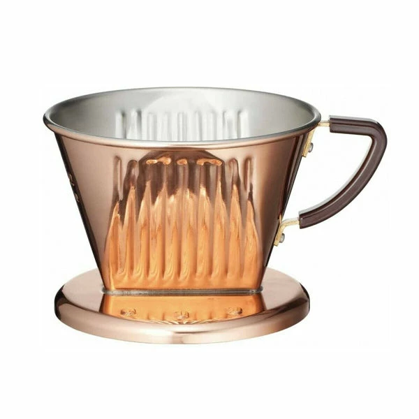 Kalita Copper Coffee Dripper 101 4 Kalita Copper Coffee Dripper 101 - Image 2