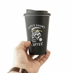LIFE'S SHORT - MUG P&Co -BARISTA WAREHOUSE Sales LIFES SHORT MUG PCo1