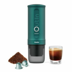 Outin Nano Portable Espresso Maker -BARISTA WAREHOUSE Sales Outin Teal Compact Espresso Maker