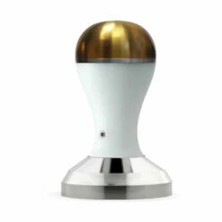 Pesado 53.3mm Breville Tamper -BARISTA WAREHOUSE Sales Pesado Coffee Tamper White Gold 600x600 jpg
