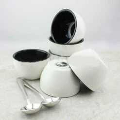Rhino Cupping Bowl & Spoon Set