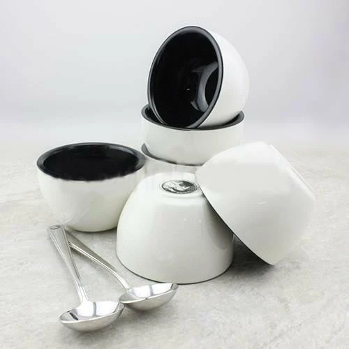 Rhino Cupping Bowl & Spoon Set 3 Rhino Cupping Bowl & Spoon Set
