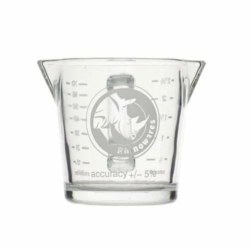 Rhino Shot Glass - Double Spout 3 Rhino Shot Glass - Double Spout