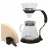Hario V60 Pour Over Set - Glass -BARISTA WAREHOUSE Sales VAS 8006 G