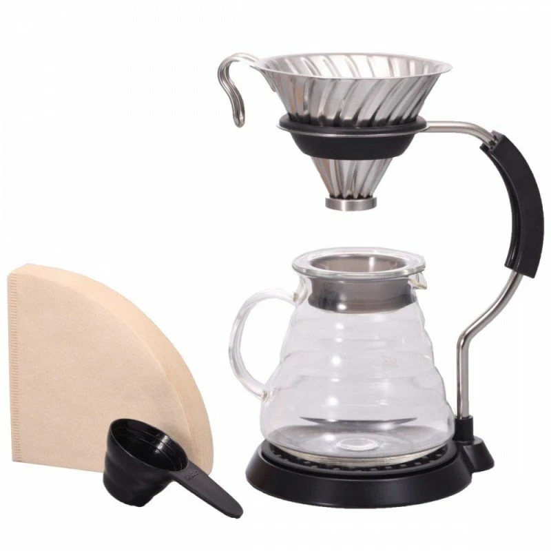 Hario V60 Pour Over Set - Metal